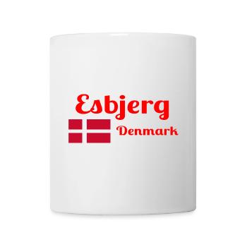 Esbjerg, Denmark - Stylish prints - Mug - white - Front