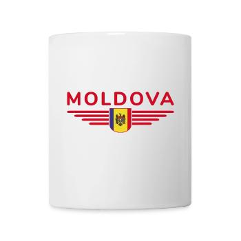 Moldau T-Shirt – Stolz auf Moldawien - Tasse - Weiß - Vorne