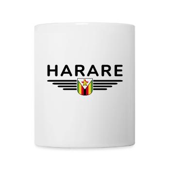 T-shirt Harare pour les fans du Zimbabwe - Mug blanc - blanc - Devant