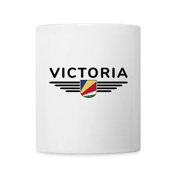 Victoria Seychellen Fans: Stylische Shirts - Tasse - Weiß - Vorne