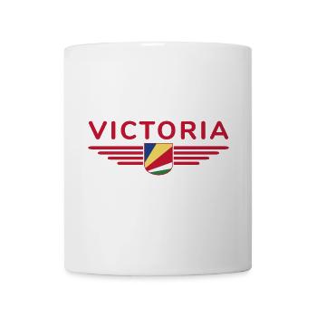 Victoria Seychellen Fans: Stylische Shirts - Tasse - Weiß - Vorne