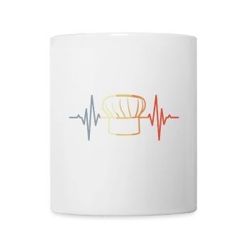 Vintage Baker Hat - Mug - white - Front