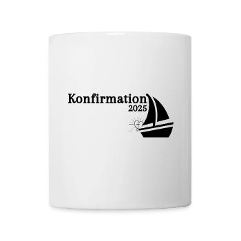 Confirmation 2025 Ship sails on the horizon - Mug - white - Front