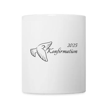 Confirmation 2025 Flying Dove Holy Spirit - Mug - white - Front