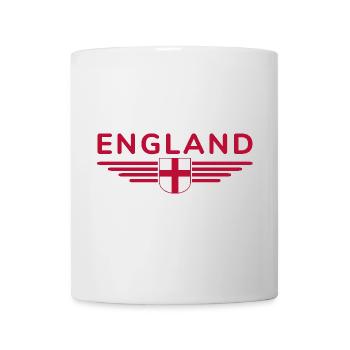 England Fan T-Shirt Design - Mug - white - Front