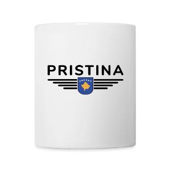 Pristina Kosovo Fan T-Shirt Design - Tasse - Weiß - Vorne