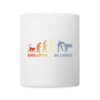 Pool Billiards Evolution - Mug - white - Front