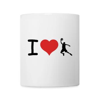 I love Baseball - Sports Design - Mug - white - Front