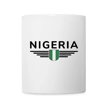 Nigeria Design – Show your love for the country - Mug - white - Front