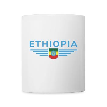 Äthiopien Design – Stolz und Kultur - Tasse - Weiß - Vorne