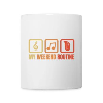 Tuba Weekend - Mug - white - Front