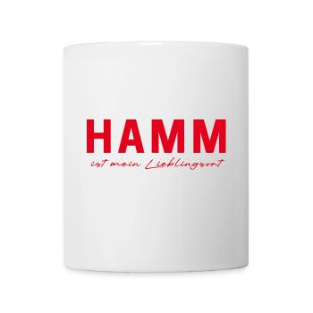 Hamm T-Shirt – Deine Stadt, dein Style! - Tasse - Weiß - Vorne