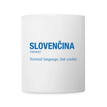 SLOVENCINA Slowakisch Slowakei - Tasse - Weiß - Vorne