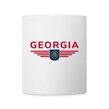 Georgia Fan T-Shirt – Southern flair - Mug - white - Front