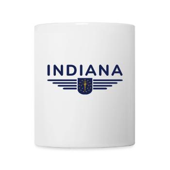 Indiana Fan T-Shirt – Show pride! - Mug - white - Front