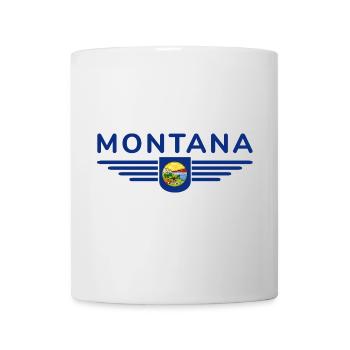 Montana Fan T-Shirt – Parfait pour les fans ! - Mug blanc - blanc - Devant