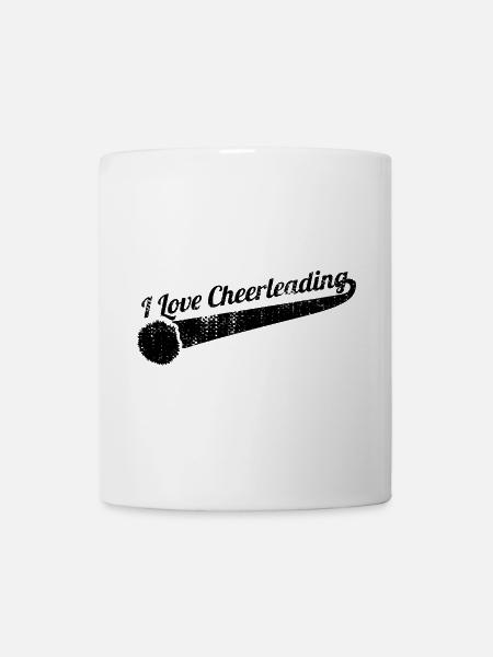 Cheerleading Liebe - Tasse - Weiß