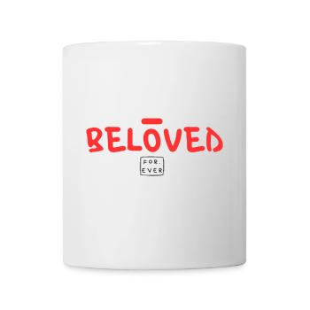 BELOVED for ever - Mug blanc - blanc - Devant