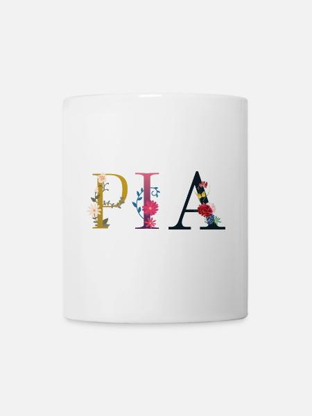 Pia - Mug blanc - blanc