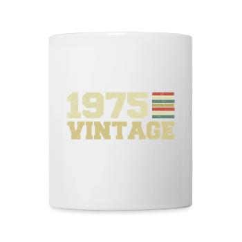 1975 Geburtstagsgeschenk 1975 Jahrgang 1975 Geschenk - Tasse - Weiß - Vorne