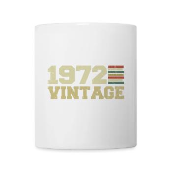 1972 Geburtstagsgeschenk 1972 Jahrgang 1972 Geschenk - Tasse - Weiß - Vorne