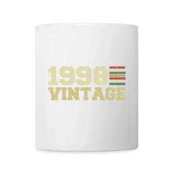 1998 Geburtstagsgeschenk 1998 Jahrgang 1998 Geschenk - Tasse - Weiß - Vorne