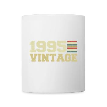 1995 Geburtstagsgeschenk 1995 Jahrgang 1995 Geschenk - Tasse - Weiß - Vorne