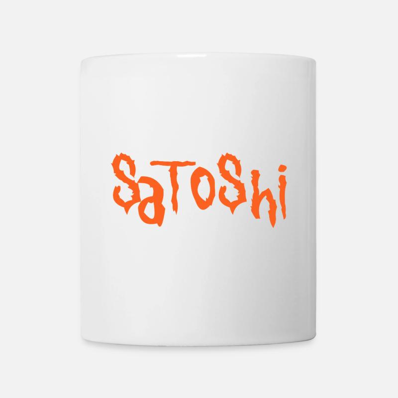 Satoshi - Mug blanc - blanc