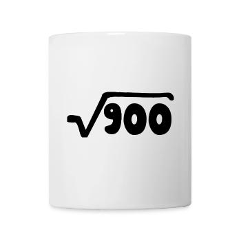Anniversaire 30 ans - ou anniversaire - Mug blanc - blanc - Devant