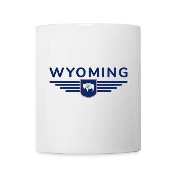 T-shirt de fan du Wyoming – Wild & Free - Mug blanc - blanc - Devant