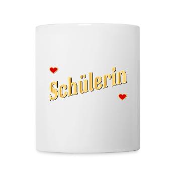 SCHULANFANG TOCHTER SCHULKIND SCHÜLERIN - Tasse - Weiß - Vorne