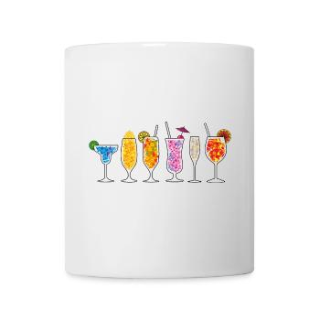 Boissons d’été - Mug blanc - blanc - Devant