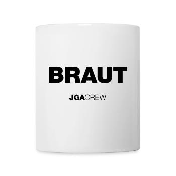 JGA: Team Braut (Jungesellinnenabschied) - Tasse - Weiß - Vorne
