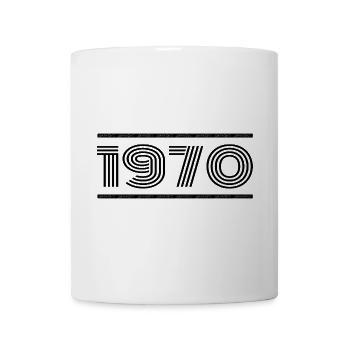 1970er Jahre Vintage 1970er Jahre 55. Jubiläum 1970er Retro 1970er Jahre - Tasse - Weiß - Vorne