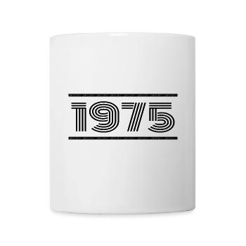 1975 Jahrgang 1975 50. Jubiläum 1975 Retro 1975 - Tasse - Weiß - Vorne