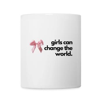 Girl's world water bottle student kit - Mug - white - Front