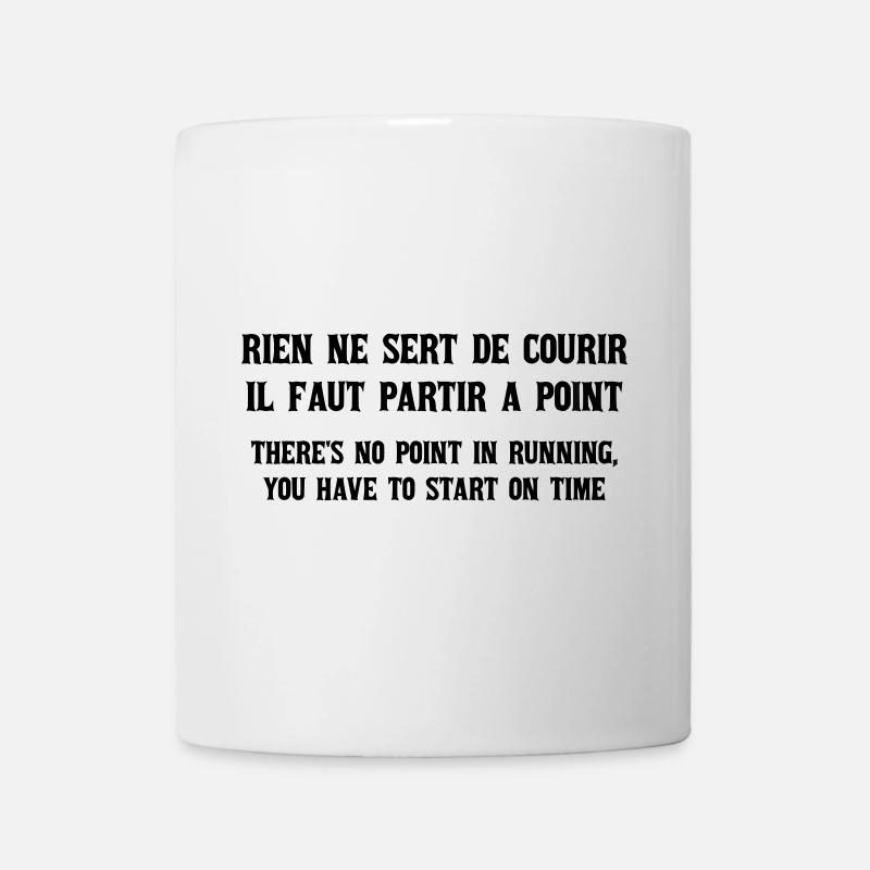 Citation Motivante Envolée Musicale - Mug blanc - blanc