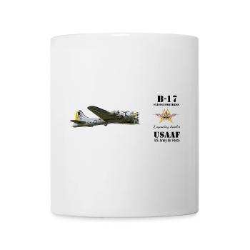 B-17 Forteresse volante - Mug blanc - blanc - Devant