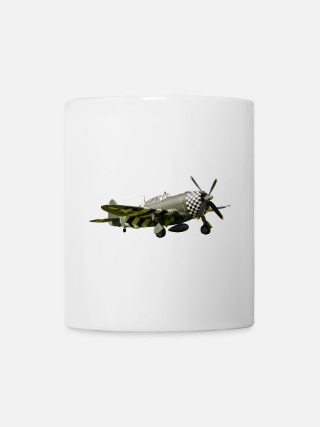 Thunderbolt P-47 - Tasse - Weiß
