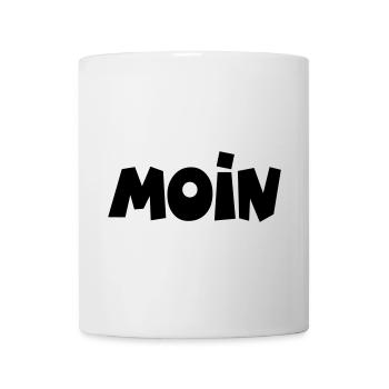 Moin - Tasse - Weiß - Vorne
