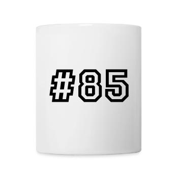 1985 Jahrgang 41. Geburtstag 41 Jahre alt - Tasse - Weiß - Vorne