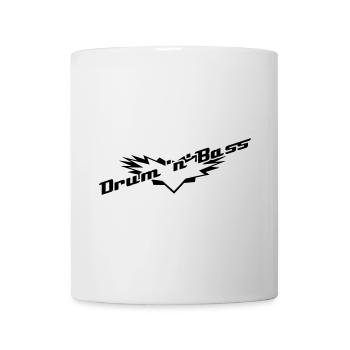 Drum 'n' Bass - Tasse - Weiß - Vorne