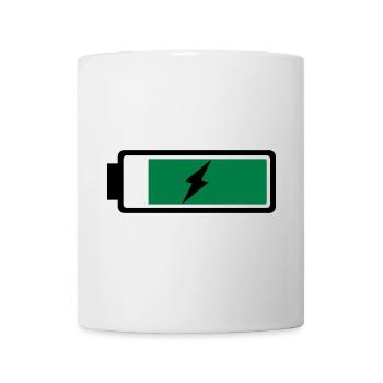 Battery recharging - Mug - white - Front