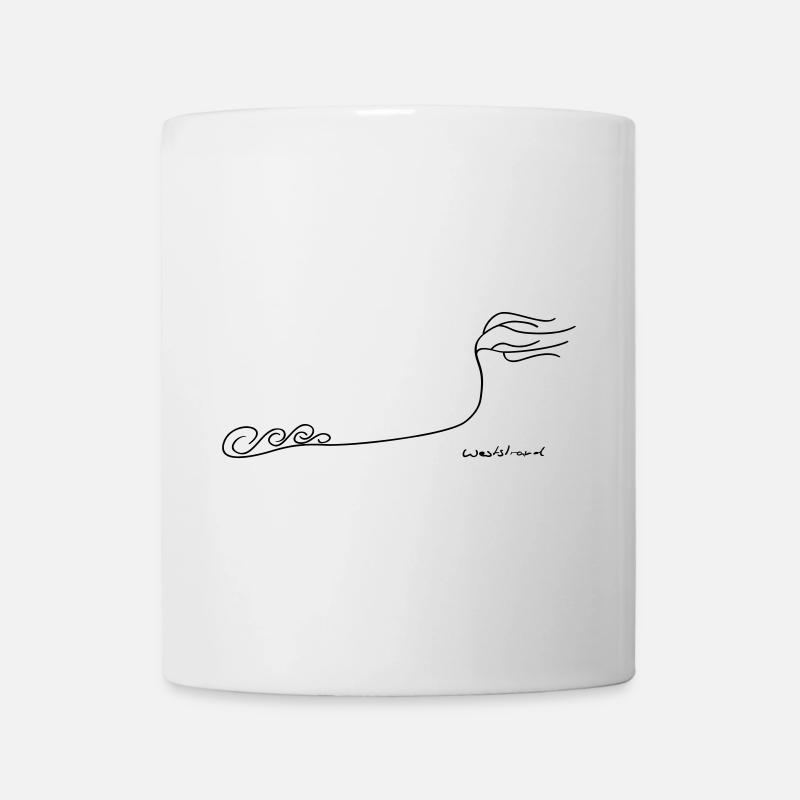 Weststrand Darß - Tasse - Weiß