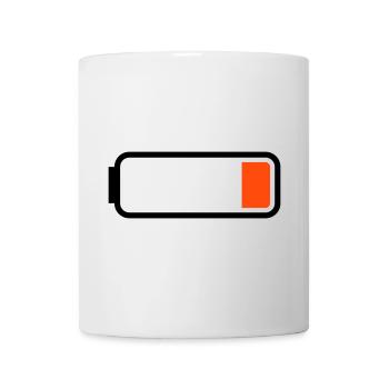 Battery low - Mug - white - Front