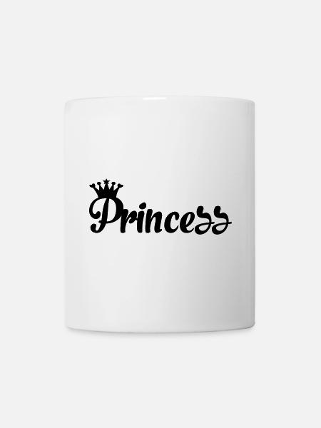 Princess - Tasse - Weiß