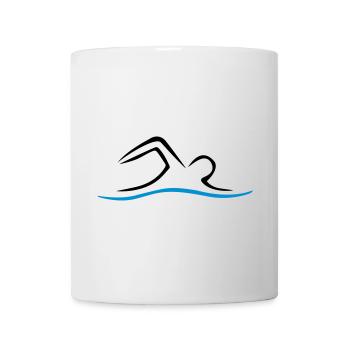 NAGE - Mug blanc - blanc - Devant