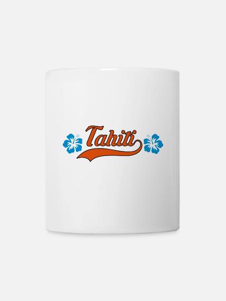 Tahiti hibiscus - Mug blanc - blanc