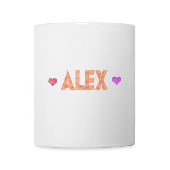 Alex - Tasse - Weiß - Vorne