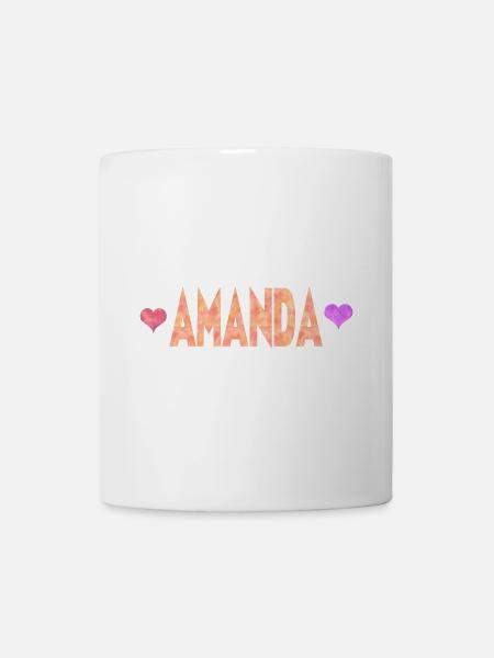 Amanda - Mug - white